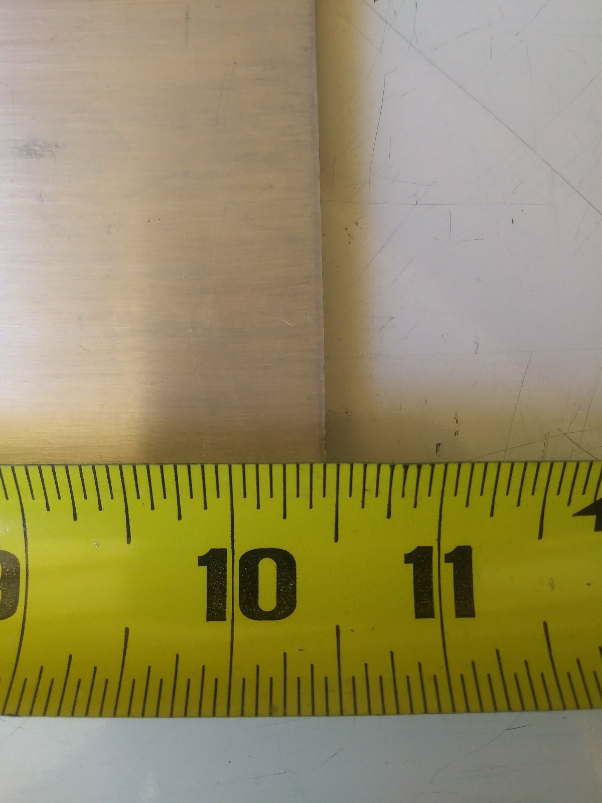 .25 X 4″ X 10″ long new 6061 T6511 solid aluminum plate flat bar stock block 1/4