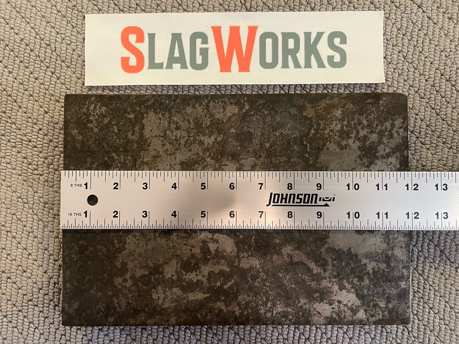 1/2x8x12 inch steel plate 8”x12” A36 Hot Roll Flat .5″ Thick