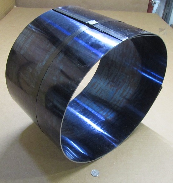 1095 Hard Blue Tempered Spring Steel Shim .032″ Thick x 10.0″ Width x 120″ Long