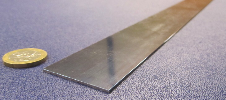 1095 Hard Blue Tempered Spring Steel Shim 0.032″ Thick x 1.50″ Wide x 60″ Long