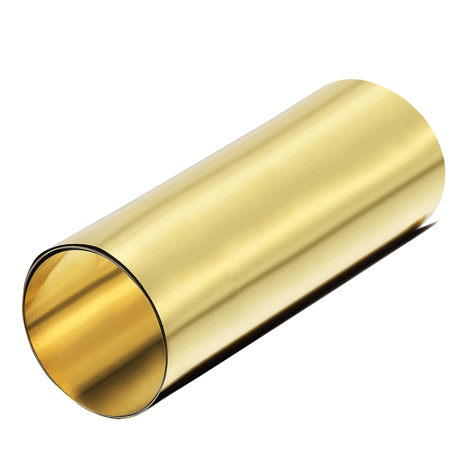 39.4″ x 7.9″ Metal Foil Plate for DIY Projects Brass Roll