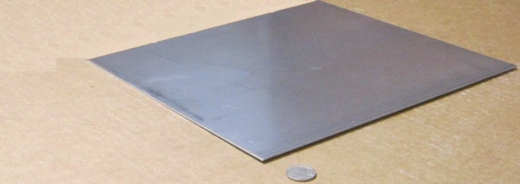 5052 Aluminum Sheet, (1/4 Hard H32) .062″ (1/16″) Thick x 12″ Width x 12″ Length
