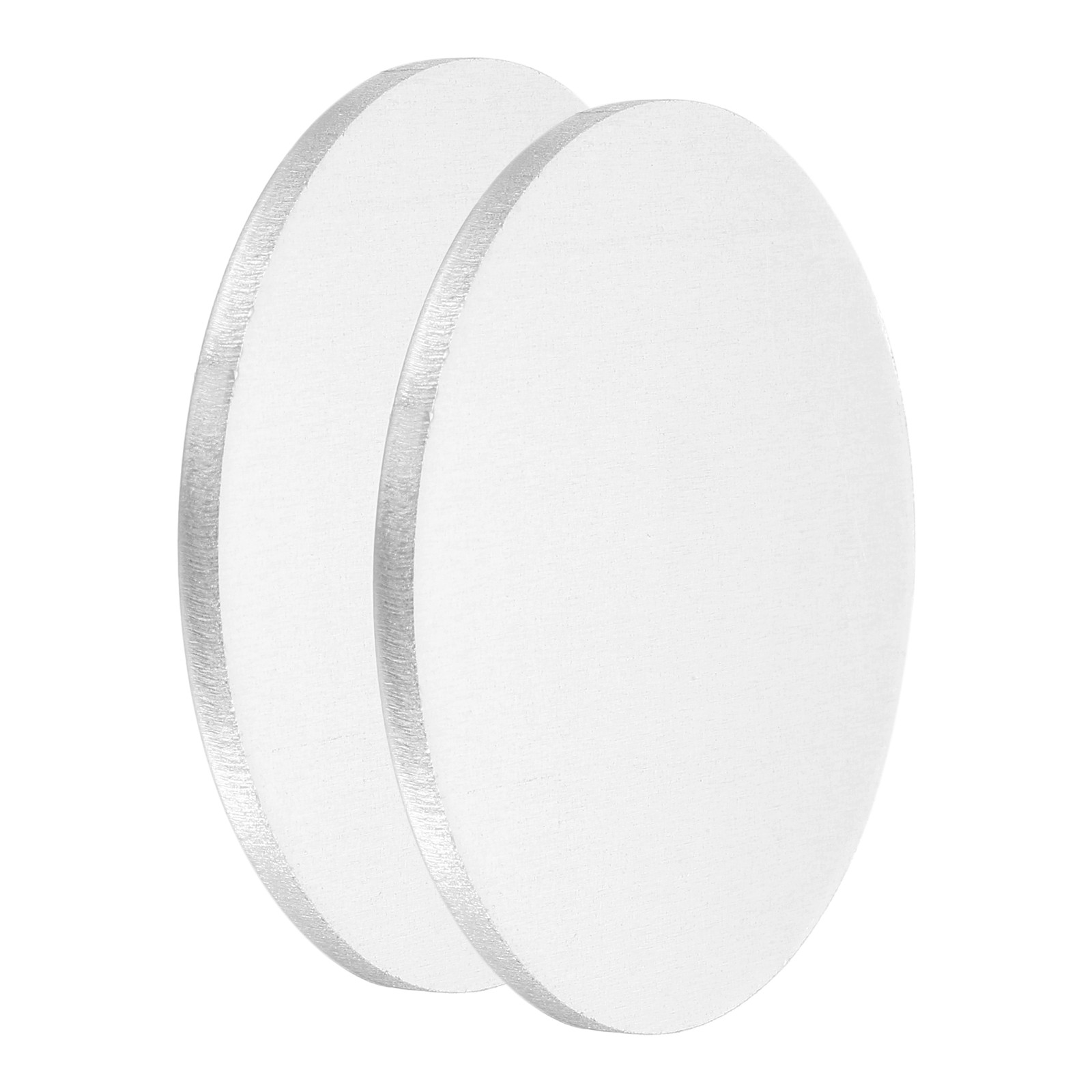 2Pcs Aluminum Disc, 2″(50mm) Dia 0.1″(2.5mm) Thick Round 1060 Aluminum Sheets