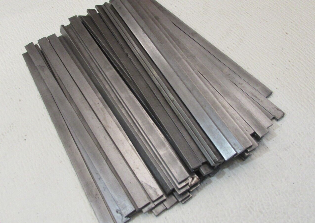 1/8″ THICK X 3/8″ WIDE X 9″ LONG CR 1018 FLAT BAR–200 PIECE LOT