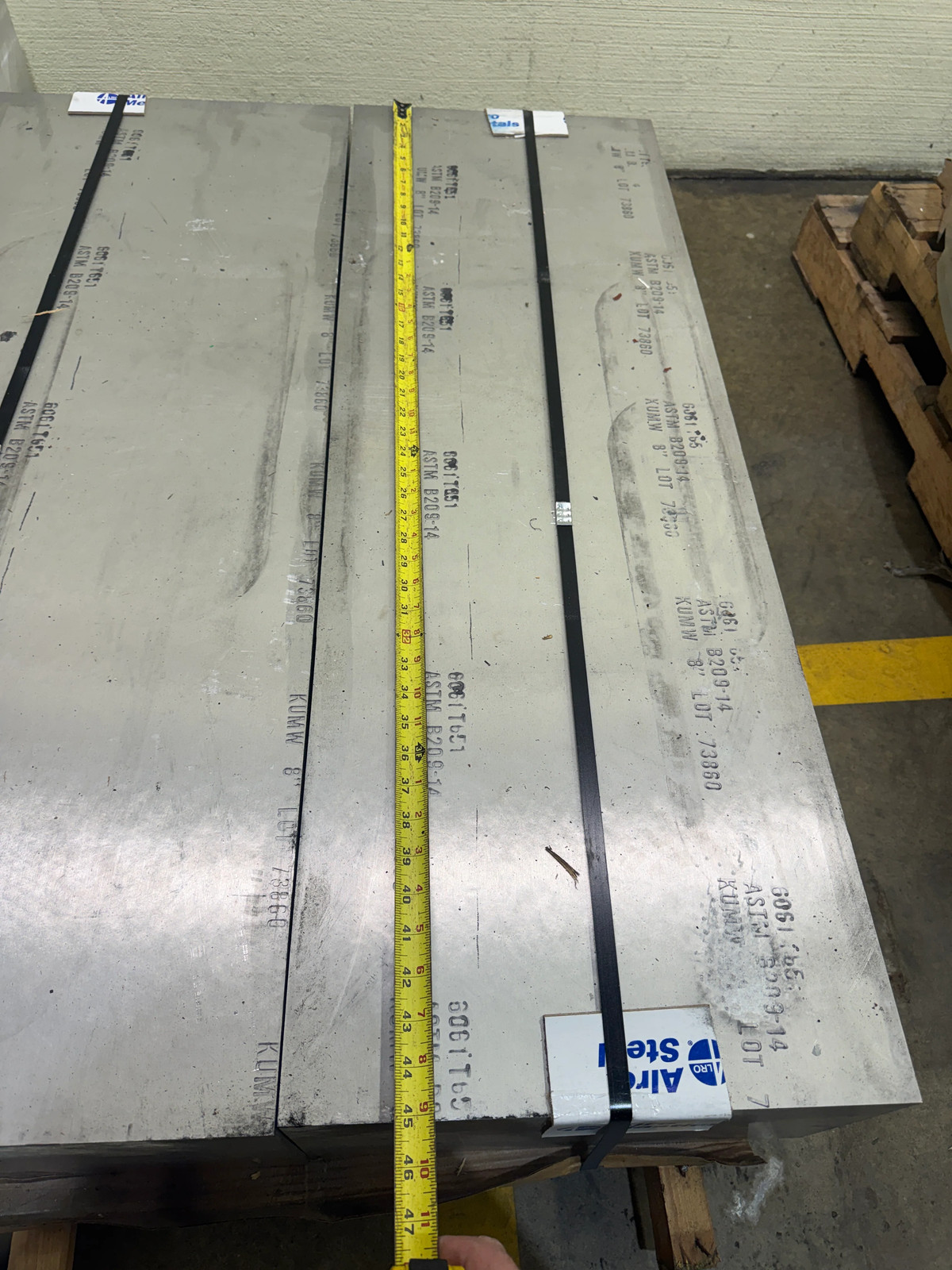 Alro Steel Aluminum Plate 6061-T651