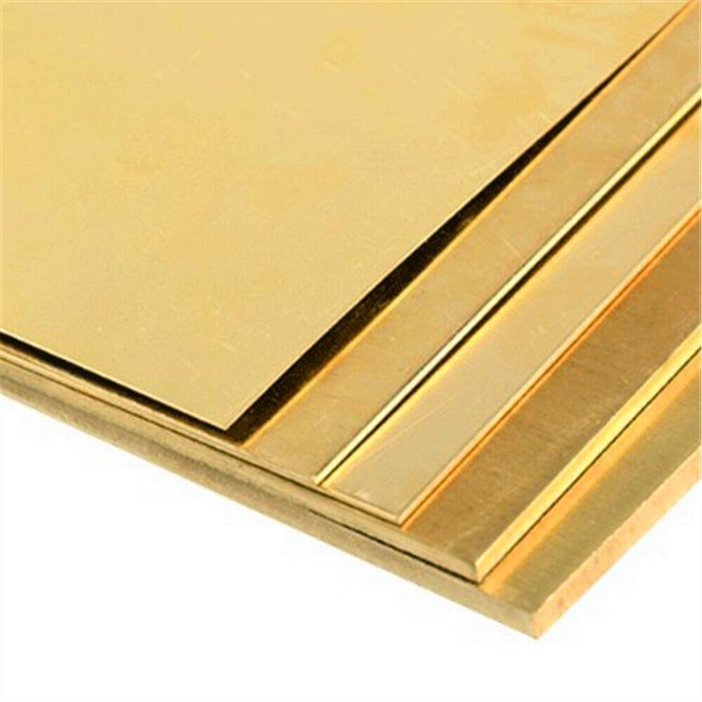 BRASS SHEET / PLATE ALLOY 260 1/2″ x 4″ x 12″