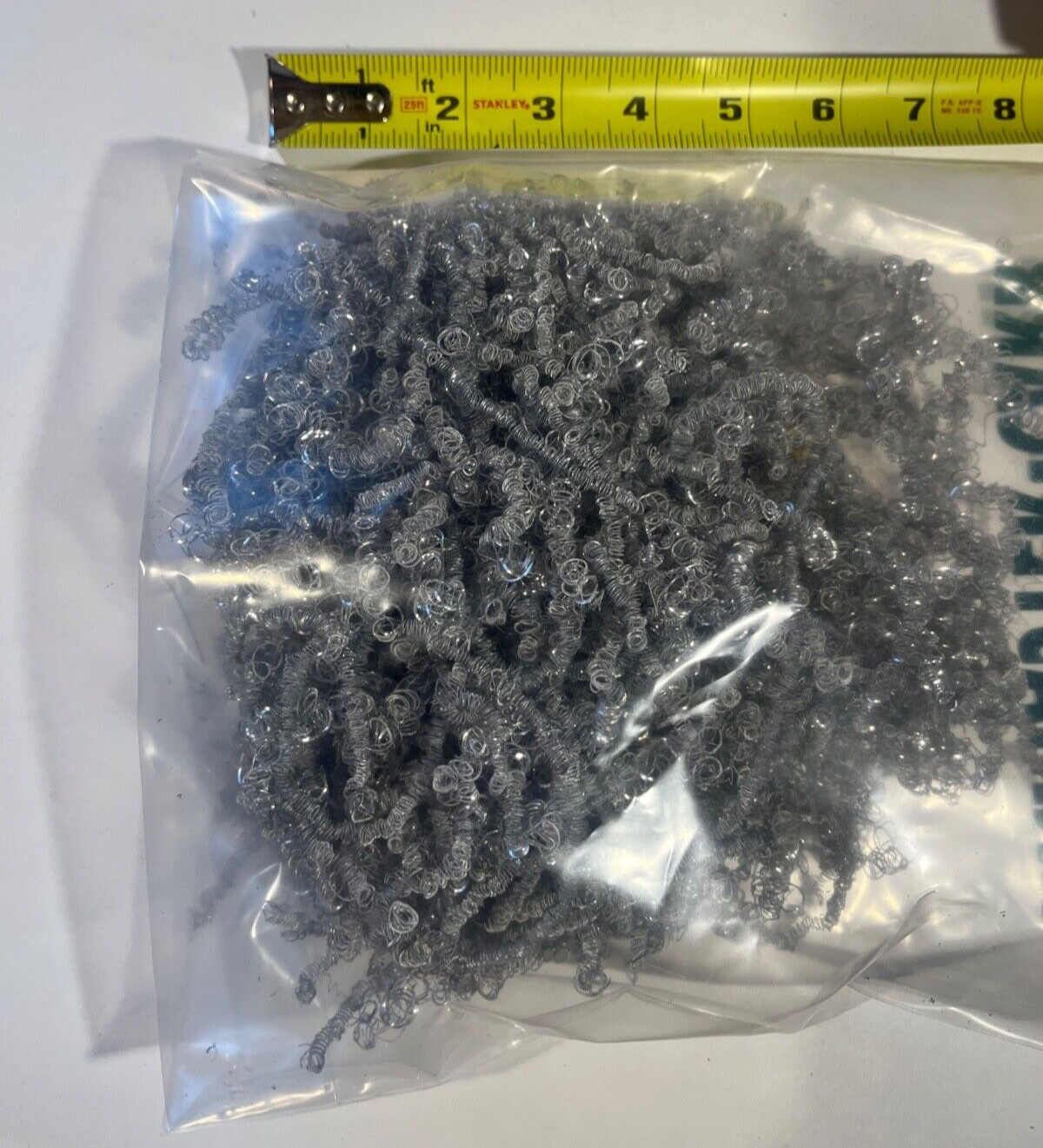 ALUMINUM Orgonite Orgone Spirals / fine Curly for resin craft , for clarity
