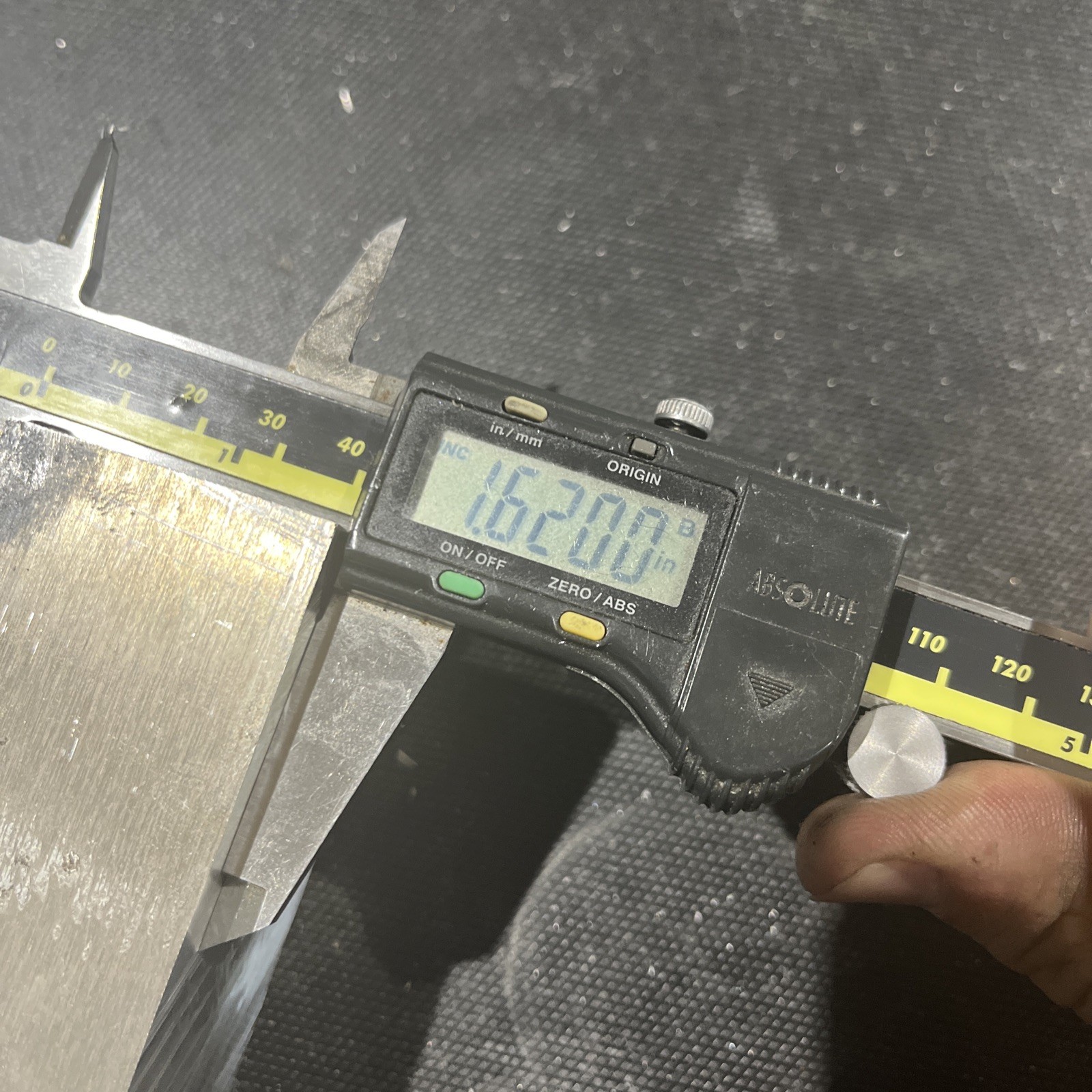” Thickness 7075 – T651 Plate – 2″ x 1.6” x 7.9”” Length