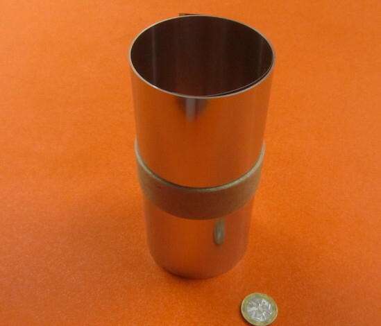 301 Stainless Steel Sheet Shim, .010″ (+/-.0007″) x 6.0 x 20 Foot Length