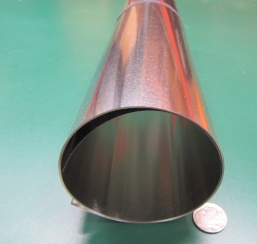 316 Stainless Steel Sheet Soft .004″ Thick x 12.0″ Width x 100.0″ Length