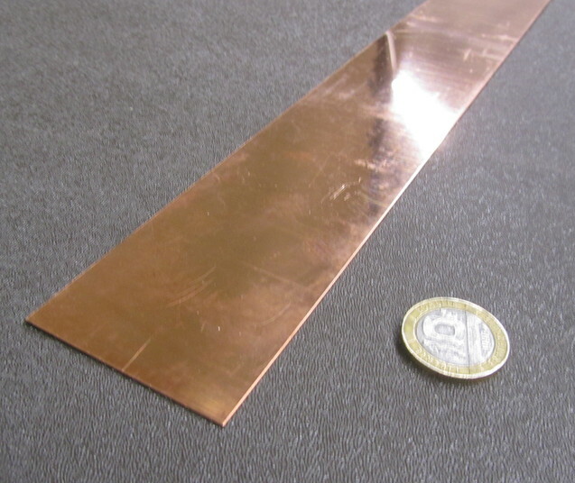 110 Copper Foil Soft Temper .003″ Thick x 2.0″ Wide x 100 Foot Length