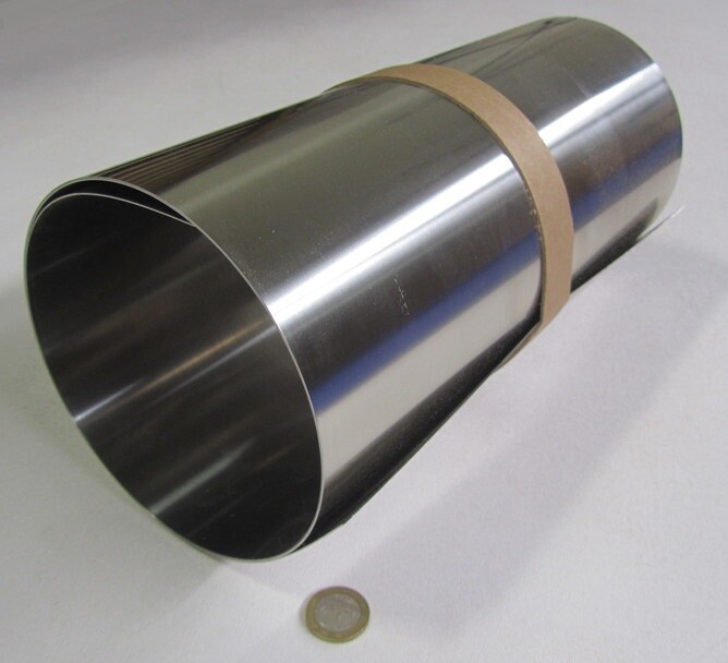 18-8 Stainless Steel Sheet, Full Hard, .025″ x 12″ x 50″