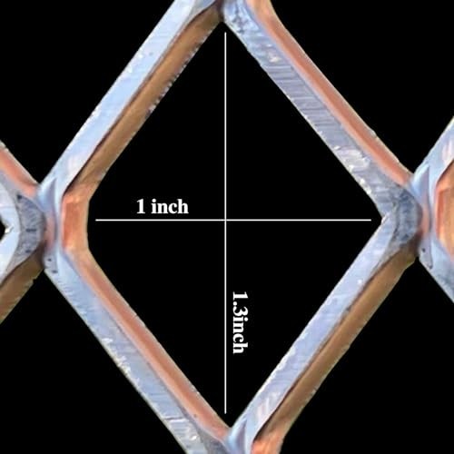 36″x18″ 12 Gauge Aluminum Expanded Metal Sheet – Rhombus Hole, Decorative & Dura