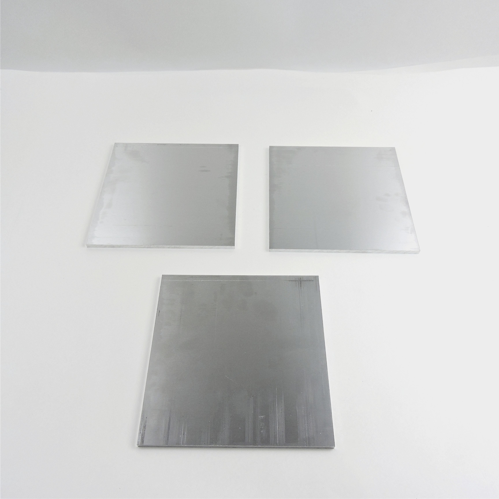 .25″ thick 1/4 Aluminum 6061 PLATE 9.5″ x 9.5″ Long QTY 3 sku 240631*