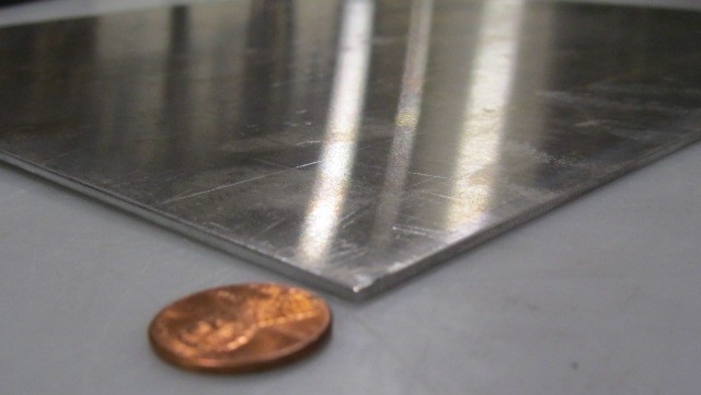 7075 Aluminum Sheet, T6, .063″ (1/16″) Thick x 24.0″ Width x 48.0″ Length