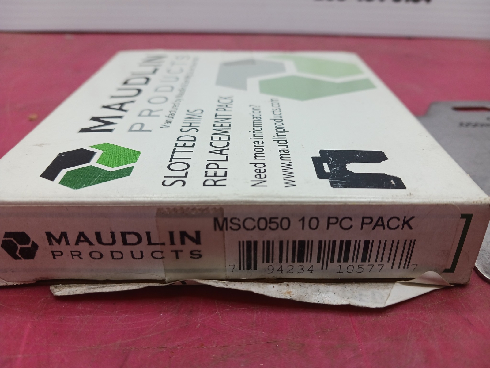 Maudlin, Pack of 10 Shims, MSC050
