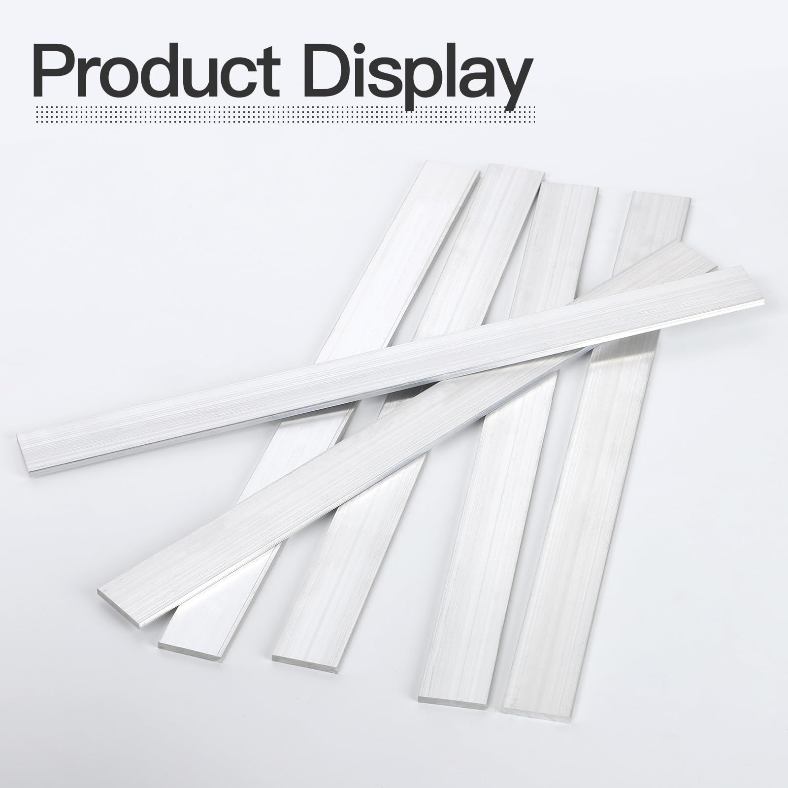 6061 Aluminum Flat Bar 1/8″ x 1″ x 12″ – 6 Pieces – General Purpose