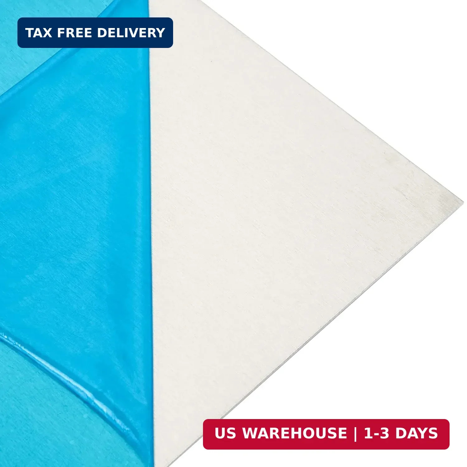 3-Pack 6061-T6 Aluminum Sheet Plate 12″ x 12″ x 1/16″ Flat Plain Metal Panel
