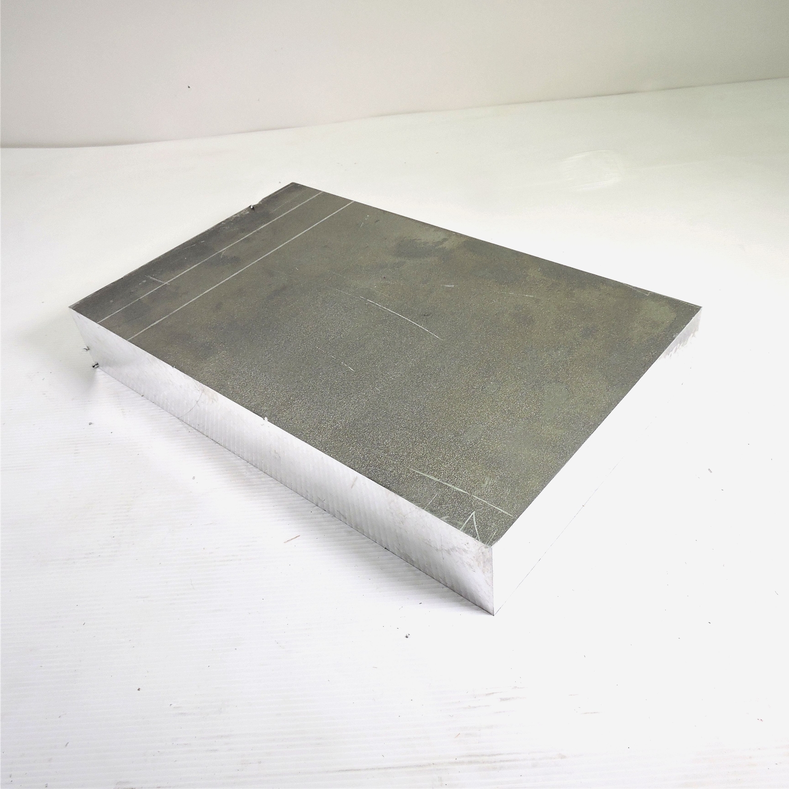2.25″ thick 2 1/4 Aluminum 6061 PLATE 7.25″ x 12.375″ Long sku 306427*