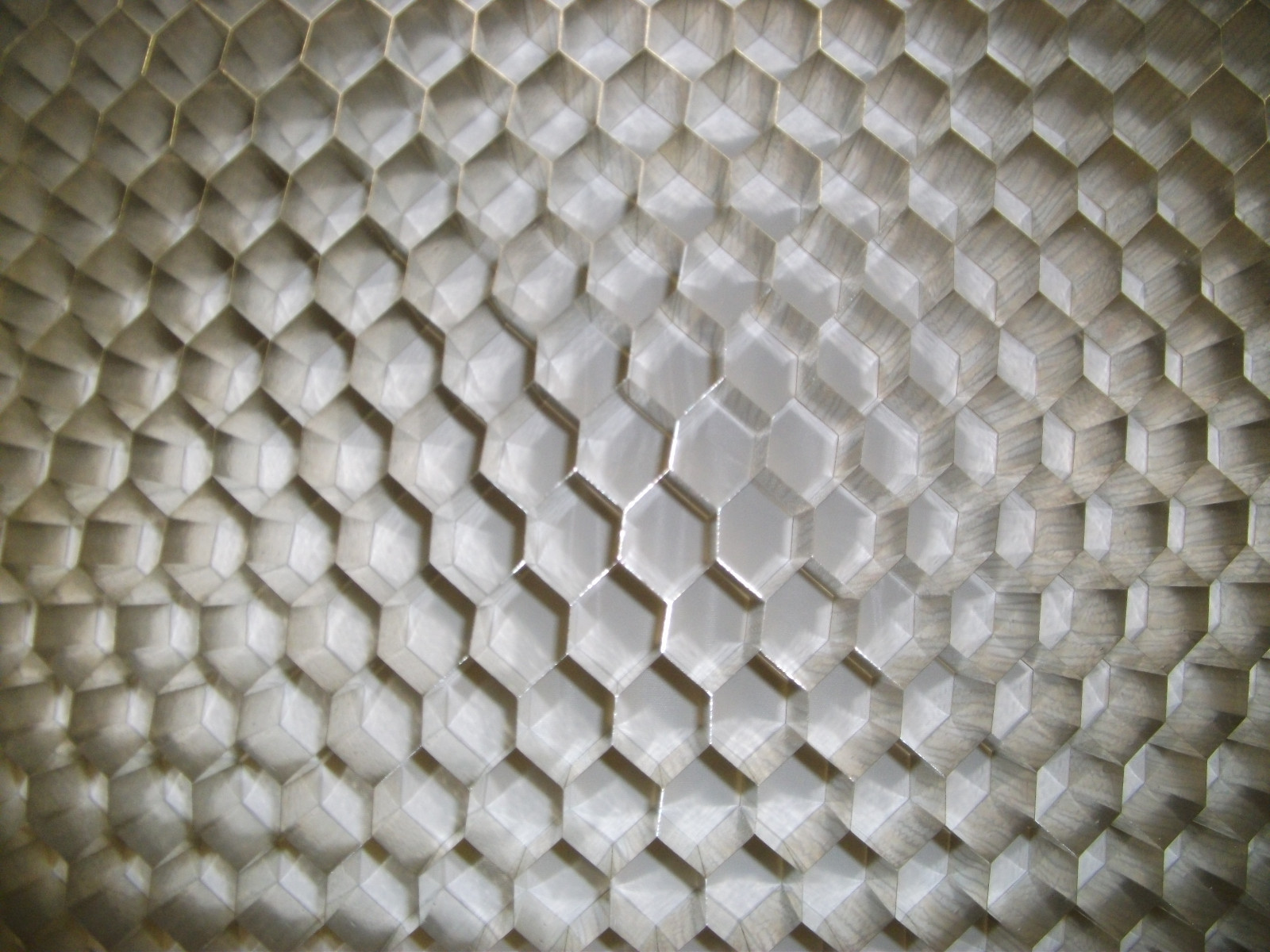 Aluminum Honeycomb Sheet / Honeycomb Grid Core – 1/2″ cell, 24.5″x48.5″, T=1.00″