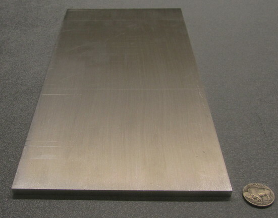 1100 Aluminum Bar (H14) .250″ (1/4″) Thick x 6.0″ Width x 12″ Length