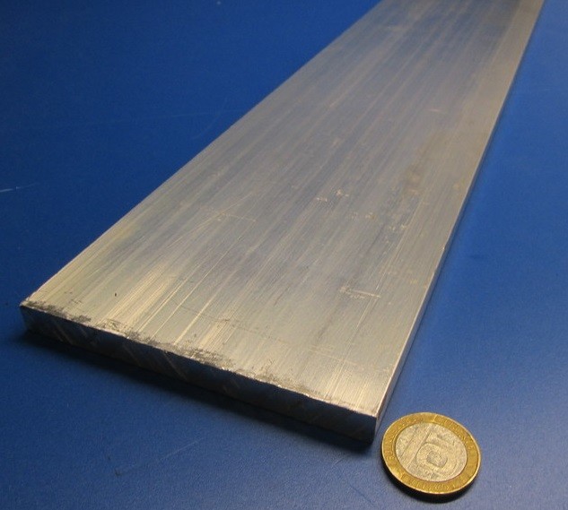 5052 Aluminum Bar, (1/4 Hard H32) .375″ (3/8″) Thick x 4.0″ Width x 24″ Length
