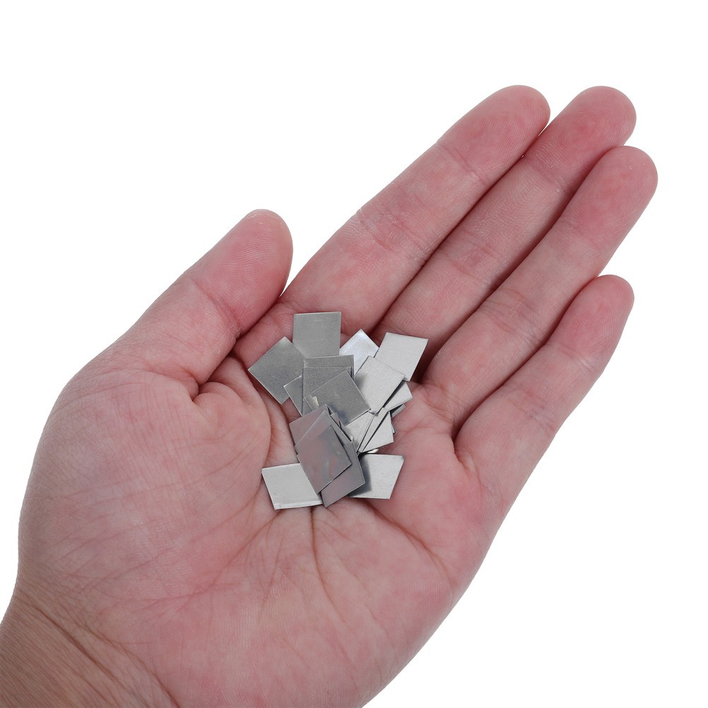 Durable Zinc Anode Sheets Silver Electroplating Material for Scientific Labs