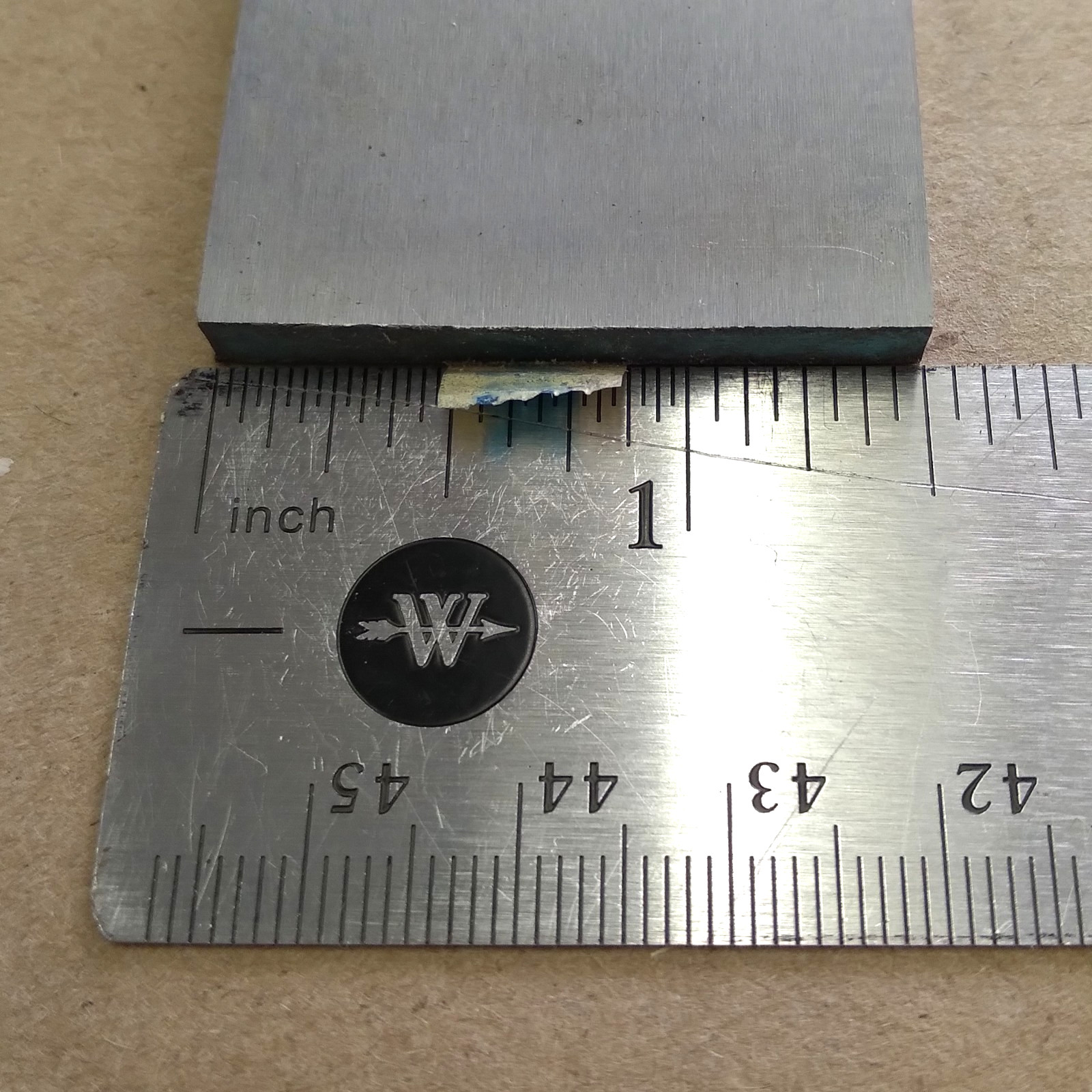 TOOL STEEL SHEET 3/16″ X 1-1/2″ X 18″ FLAT GROUND STEEL OIL HARDENING