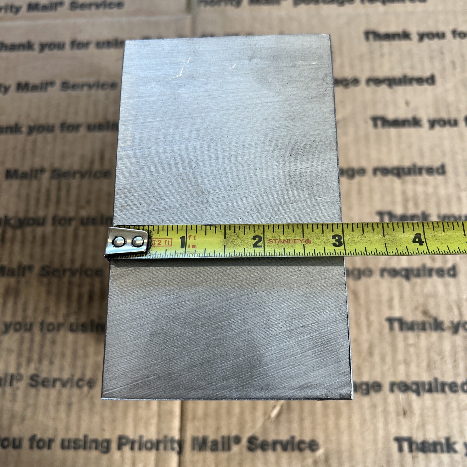 3 X 5 CR Flat Steel Bar 1018 Blacksmith Machining Smooth Surface 5” L