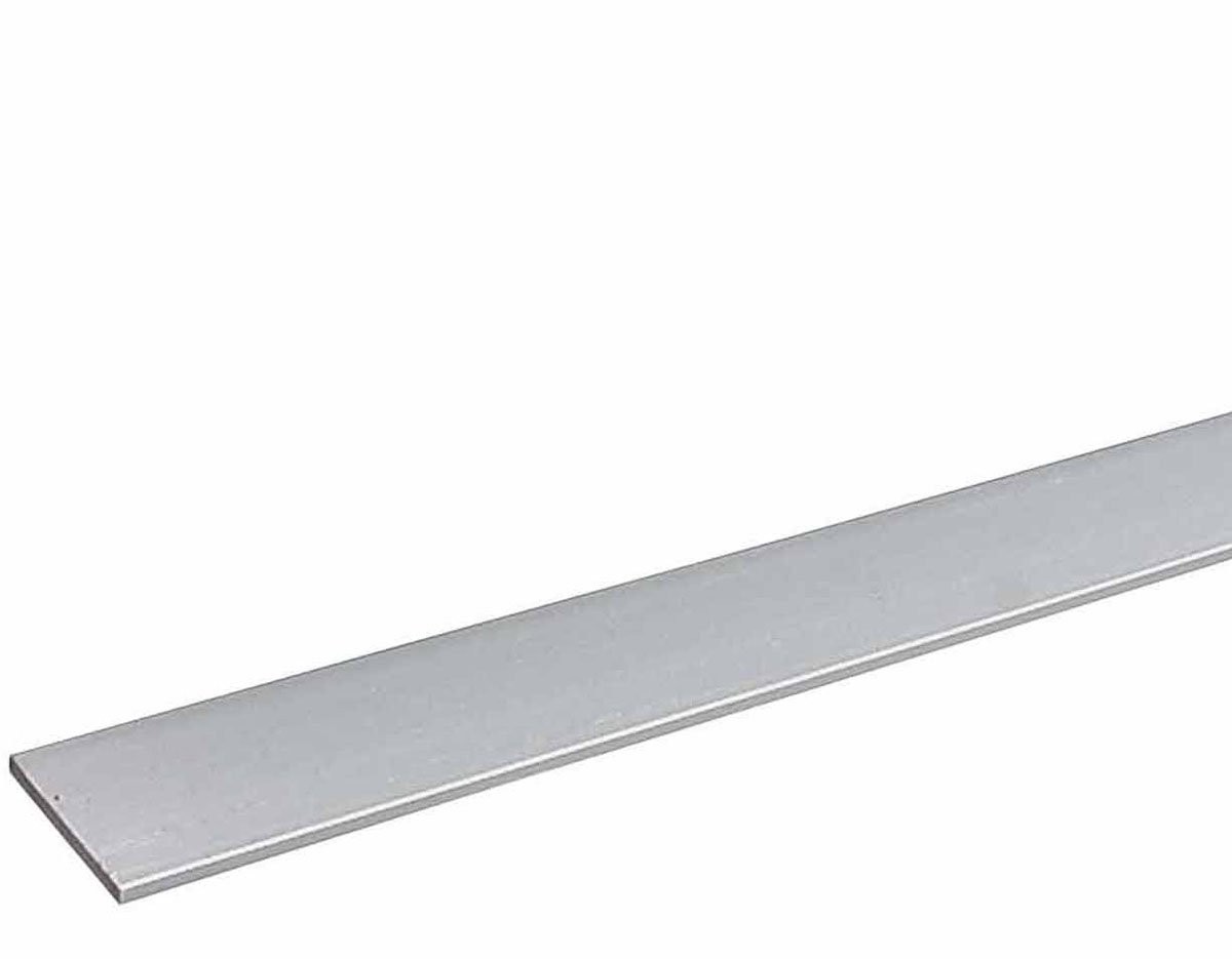 Aluminum Flat Bar 1×1/4x72in Mill Rust Resistant for general use