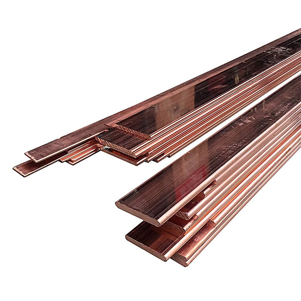 Copper Bus Bar Flat 3mmx25mm 1/8 Inch Electrical Stock Metal 1000mm 1 PCS