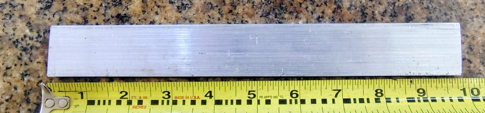 🗽 ALUMINUM 6061 1/4″ X 1-1/4″ X 9-1/2″ FLAT STOCK SET OF 7 PCS