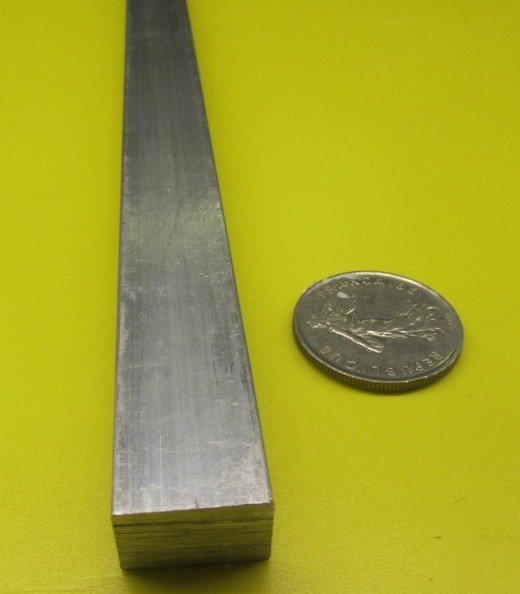 2024 T351 Aluminum Bar, 1/2″ (.500″) Thick x 3/4 Wide x 12″ Length