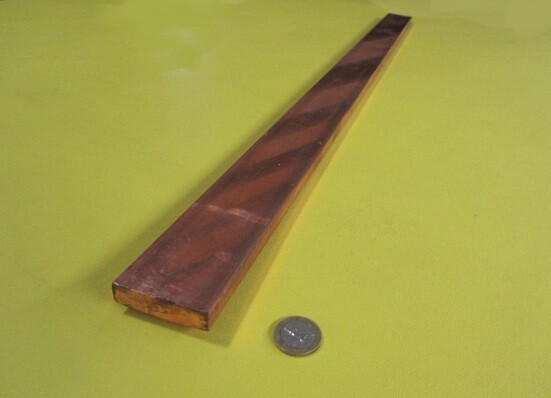 182 Copper Bar 1/2″ Thick x 2.0″ Wide x 3 Foot Length