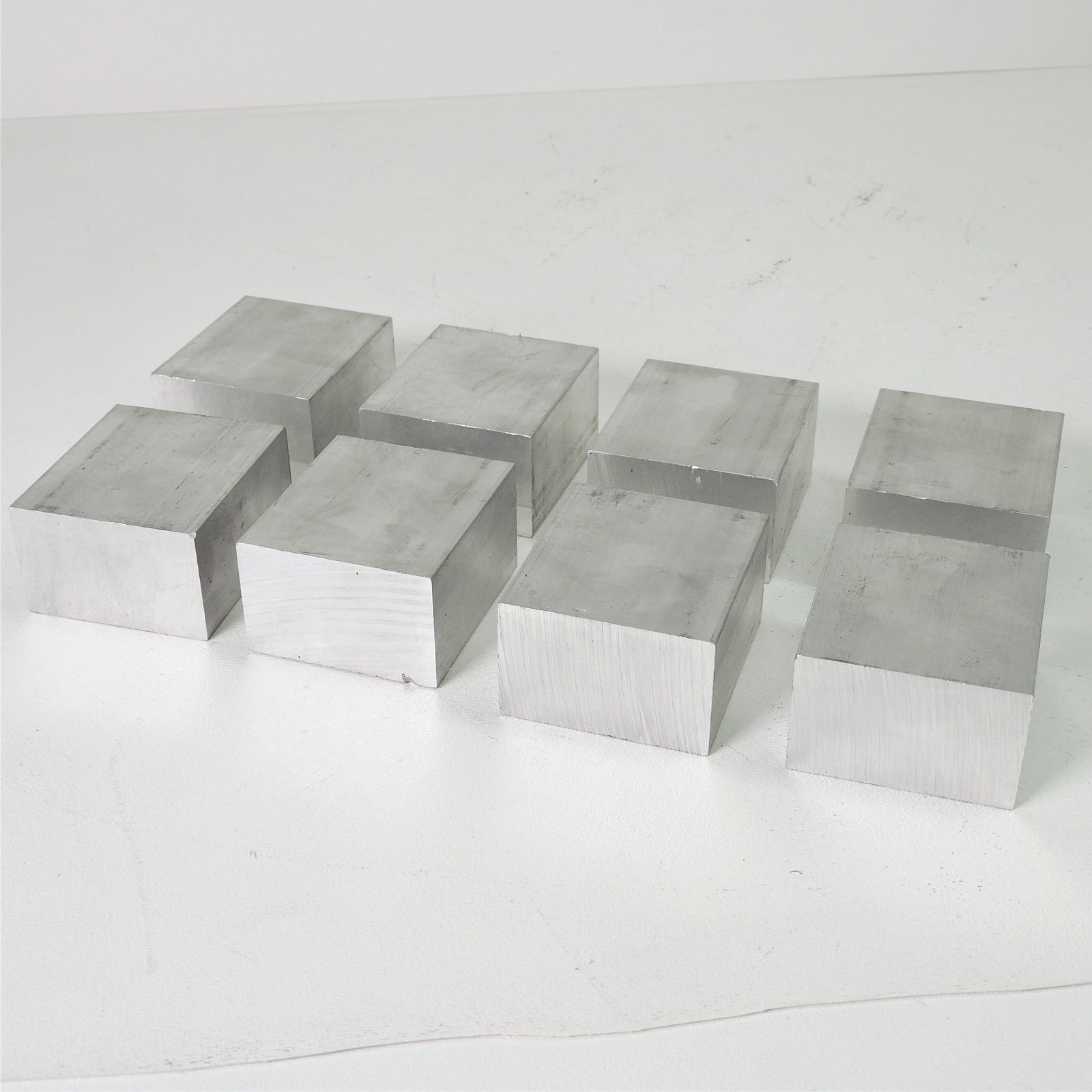 1.5″ x 2.25″ Aluminum 6061 FLAT BAR 2.75″ Long new mill stock QTY 8 sku 125663