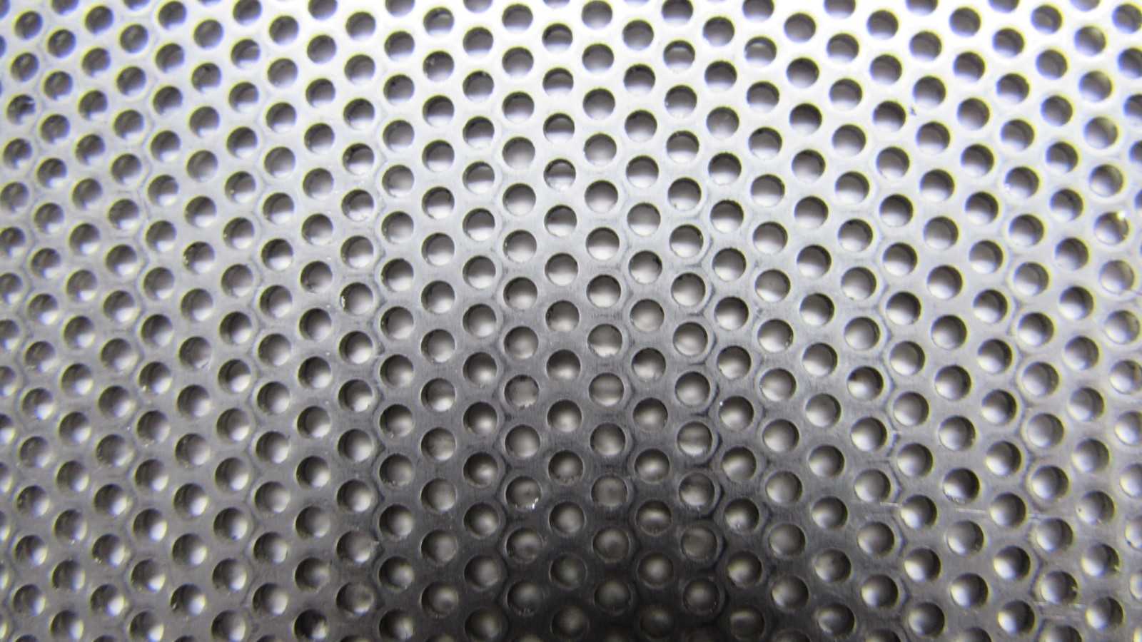 1/16″ HOLES –20 GAUGE 304 STAINLESS PERFORATED SHEET–11-1/2″ x 12-1/4″