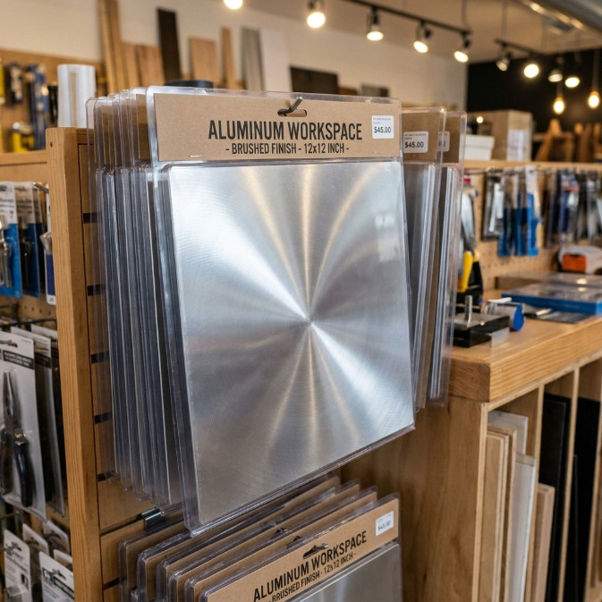Aluminum Precision Ground Blank TCI Metals 6061 T6 Flat Plate Sheet .125 0.5×12
