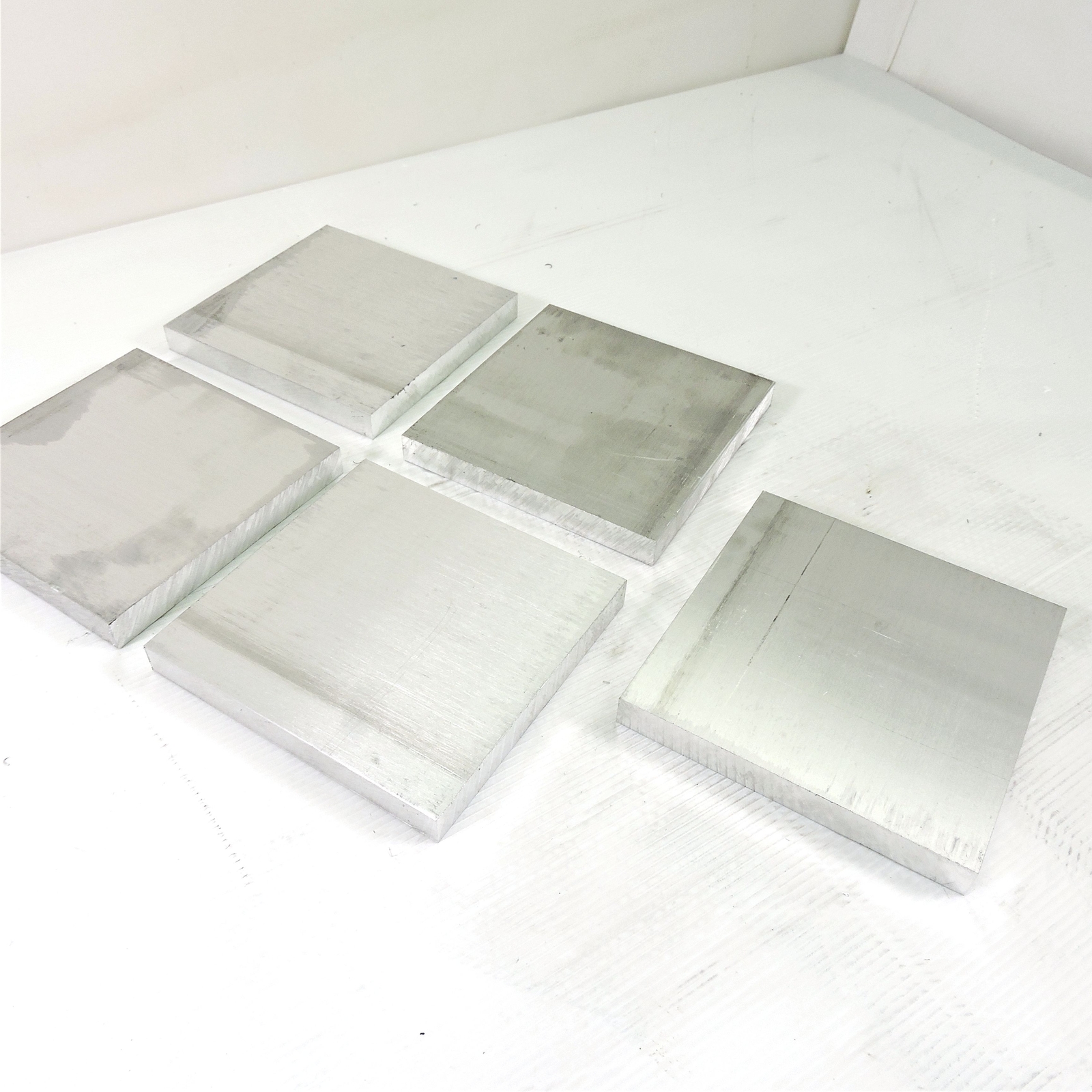.625″ thick 5/8 Aluminum 6061 PLATE 5.875″ x 5.875″ Long QTY 5 sku 340115*