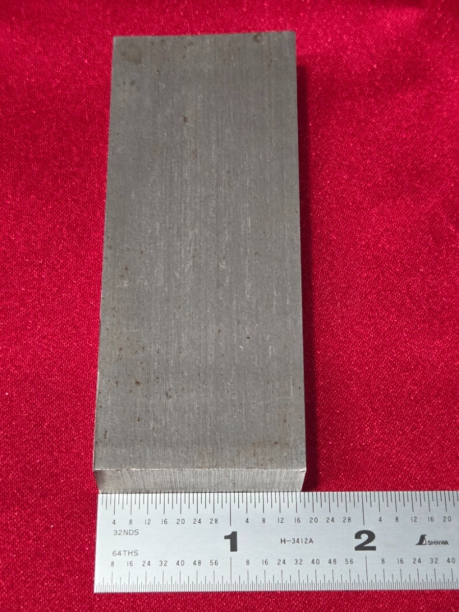 D2 Tool Steel Block Billet 3.804″ L x 1.53″ W x 0.635″ Thick, 1 Lb 0.5 Oz.