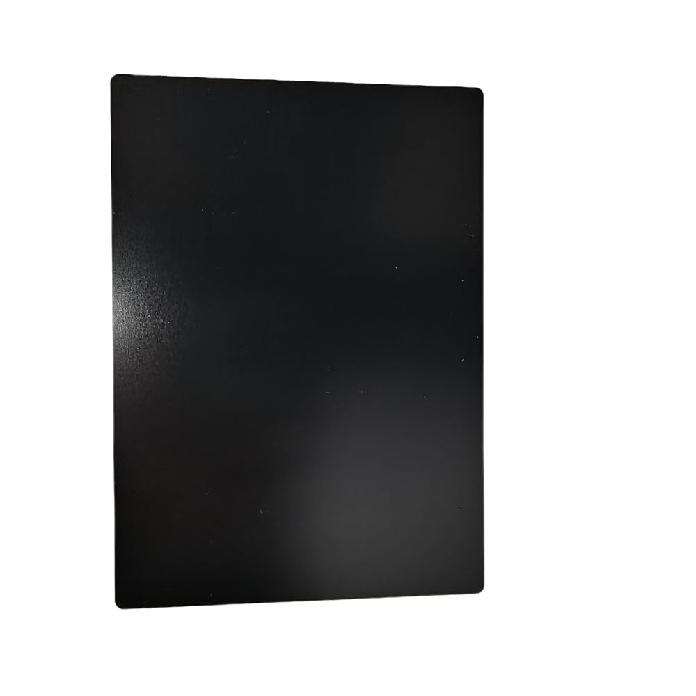 Black Laser Engraving Blanks Tool Tip Blank Anodized Aluminum Sheets 3 PCS