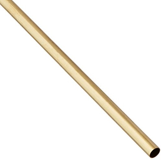K & S PRECISION METALS 8133 5/16 x 12 Round Brass Tube