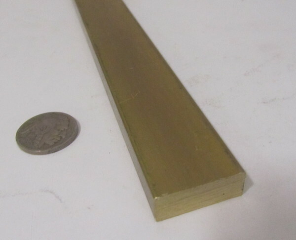 360 Brass Flat Bar 3/8″ Thick x 1.0″ Wide x 60.0″ Length