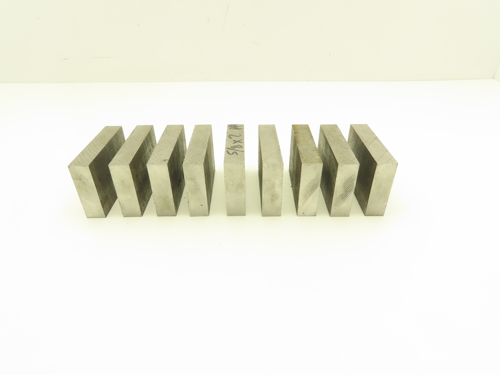 4140/4142 PH Alloy Steel Flat Bar Stock 5/8″x 2″x 3″L Lot of 9 Blocks