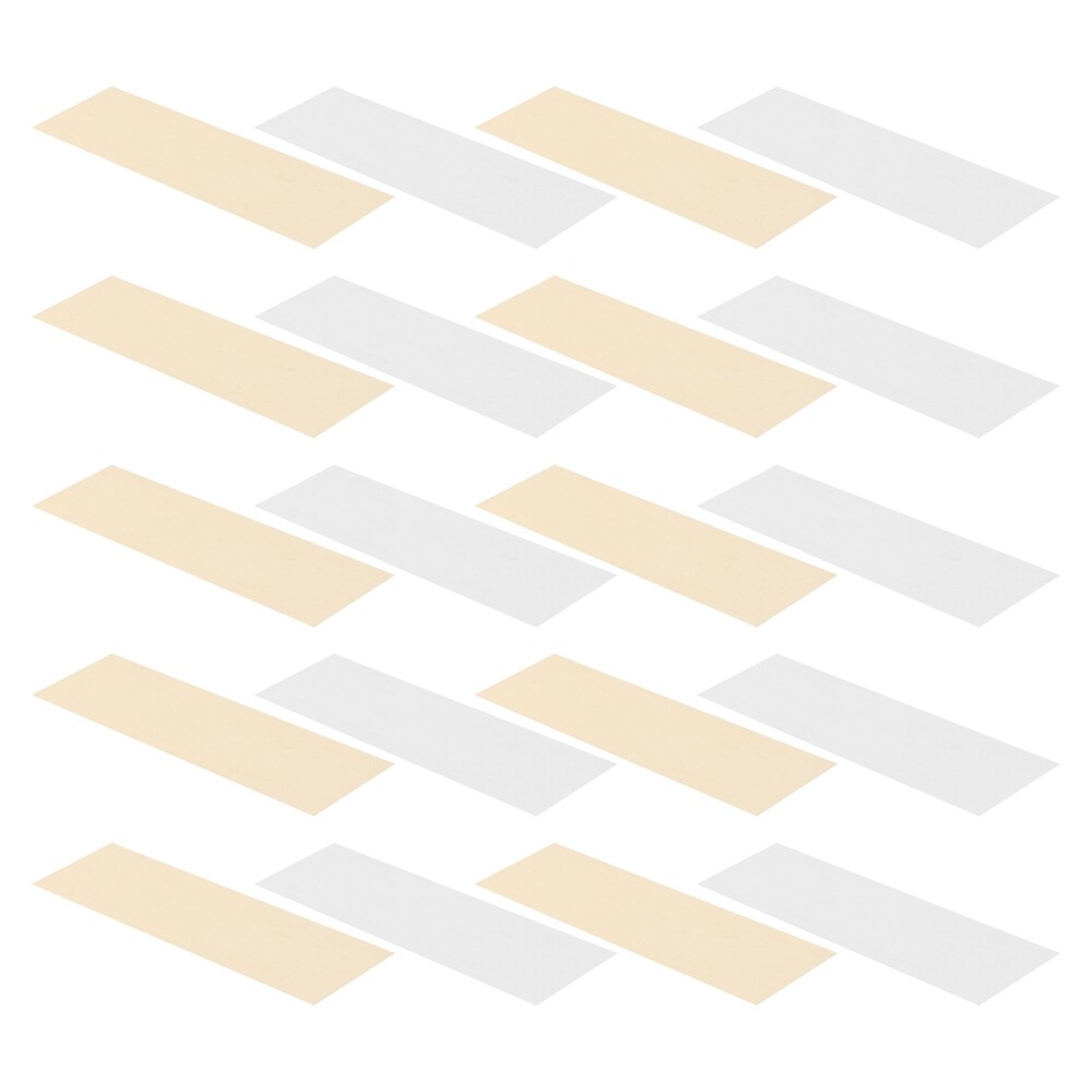 10 Pairs Zinc Electrode Strip Copper Electrode Sheet Scientific Zinc Electrode