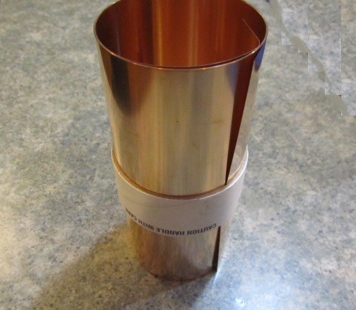 510 Bronze Shim .005″ (+/-0.0003″) x 6.0″ Wide x 50″ Length