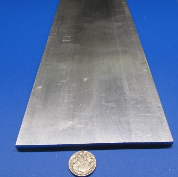 2024 T351 Aluminum Bar, 1/2″ (.500″) Thick x 6.0″ Wide x 12″ Length