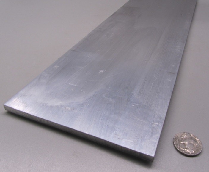 2024 T651 Aluminum Bar, 1/2″ (.500″) Thick x 6.0″ Wide x 24″ Length