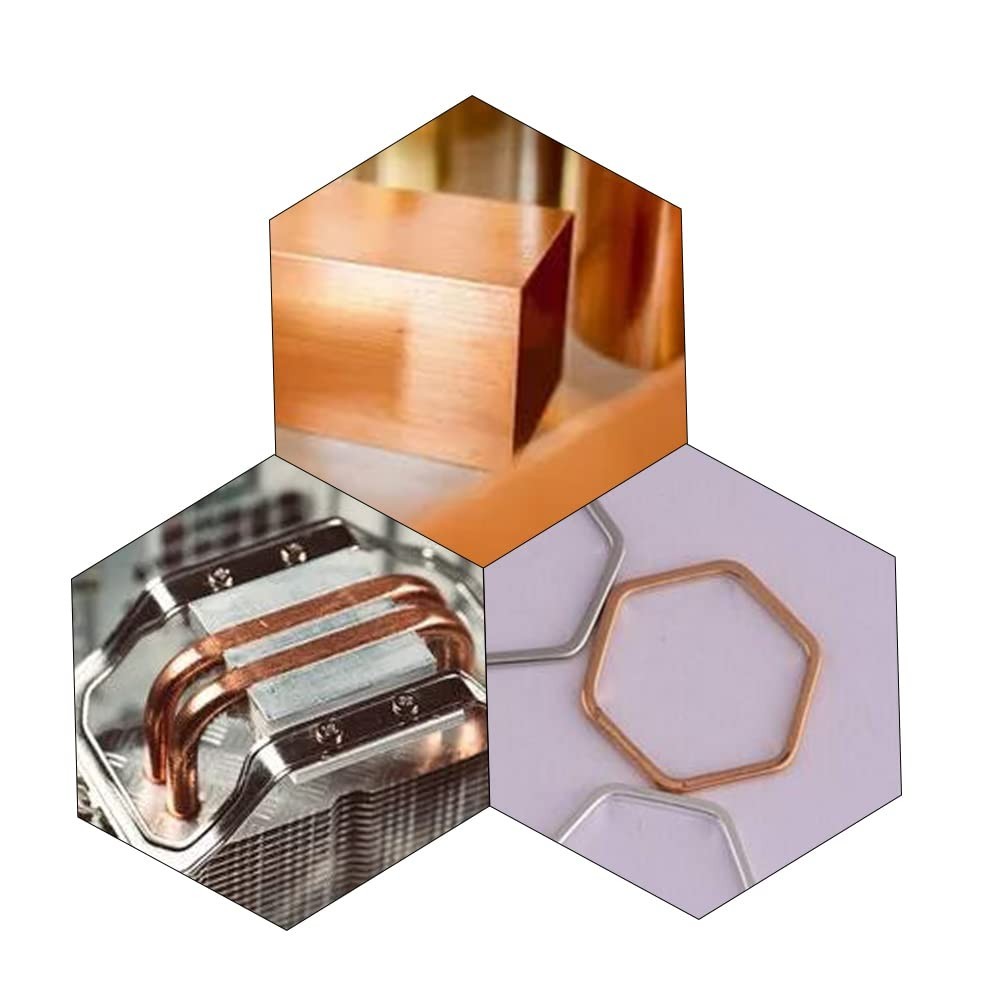 1/8″ × 0.4″ × 8″ Copper Flat Bar, 99.9% Copper Bar Stock, 9Ga Pure Copper Str…
