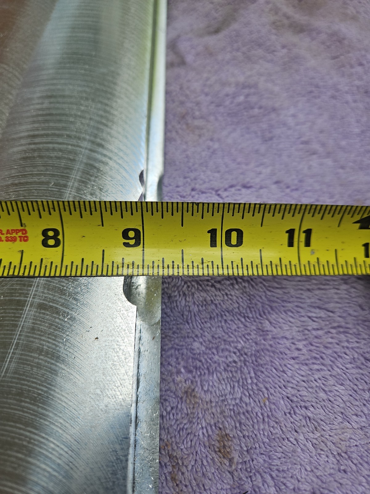 KAISER aluminum plate 6061-T651 3/4″ X 25-3/8″ X 8-3/4″ Made In USA