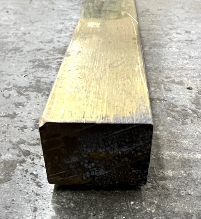 BRASS BAR STOCK LENGTH 144″ WIDTH 3/4″ THICKNESS 1/2″
